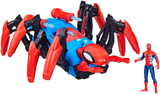 Marvel Spider-Man Crawl 'n Blast Spider Fordon med Figur