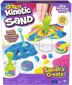 Kinetic Sand Set Squish n' Create