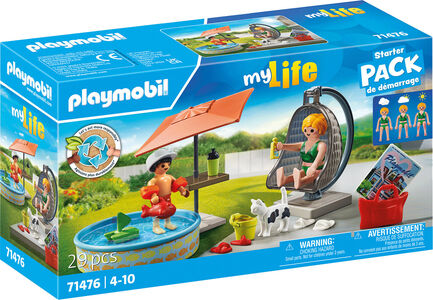 Playmobil 71476 My Life Starter Pack Byggsats Ha Kul och Plaska Hemma