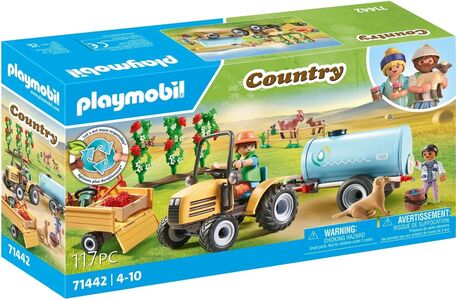 Playmobil 71442 Country Byggsats Traktor med Släpvagn