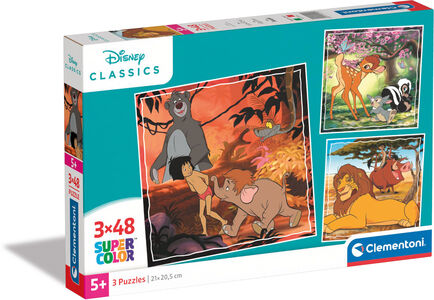 Clementoni Disney Classics Pussel 3x48 Bitar