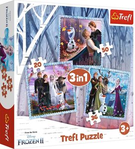 Trefl Disney Frozen 2 Pussel 3-i-1