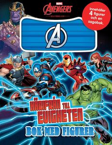 Marvel Avengers Bok Med Figurer