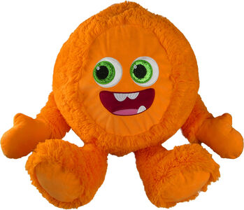 SportMe Fuzzy Monster Lekboll 40 cm, Orange