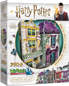 Wrebbit Harry Potter 3D Pussel Madam Malkin'S & Florean Fortescue, 295 bitar