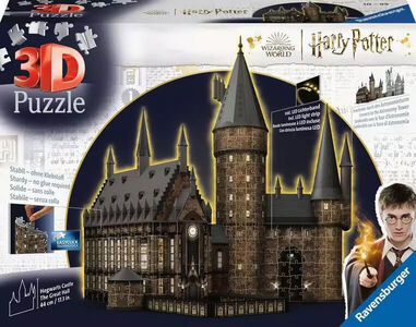Ravensburger Harry Potter 3D-pussel Stora Salen 540 Bitar
