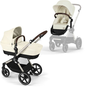 Cybex EOS Lux Duovagn, Taupe/Seashell Beige