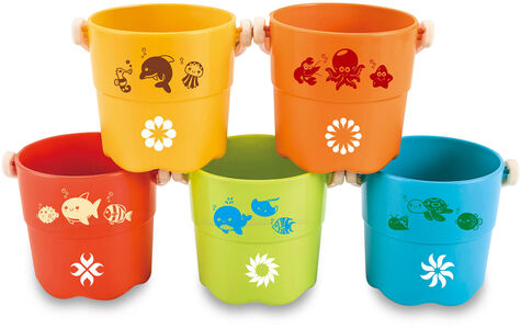 Scandinavian Baby Products Stacking Bucket Aktivitetsleksak