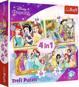Trefl Disney Princess Pussel 4-in-1