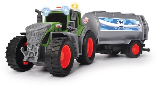 Dickie Toys Fendt Traktor med Mjölktank
