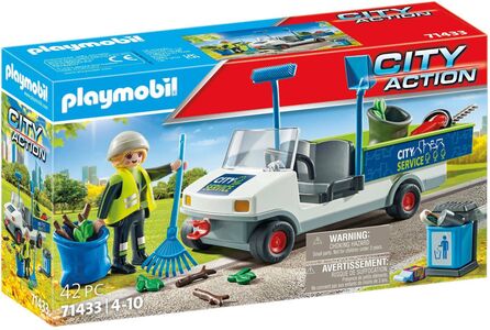 Playmobil 71433 City Life Gatsopare med Fordon