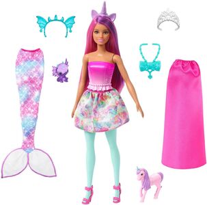 Barbie Dreamtopia Docka med Enhörning