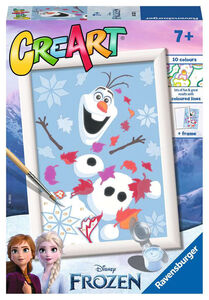 Ravensburger CreArt målarset Disney Frozen Cheerful Olaf