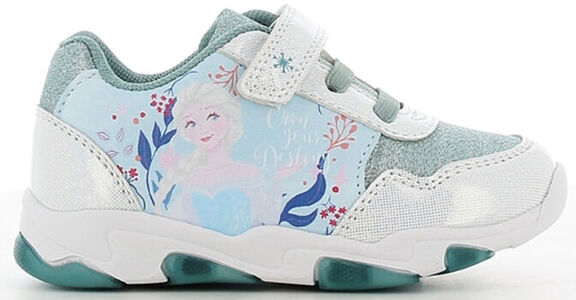 Disney Frost Blinkande Sneakers, Light Blue/White