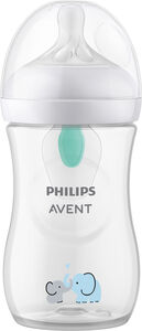 Philips Avent Natural Response Nappflaska 260 ml, Airfree, Elefant Deco