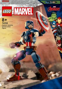 LEGO Super Heroes 76258 Captain America Byggfigur