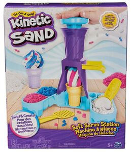 Kinetic Sand Glassmaskin