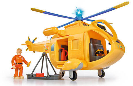 Brandman Sam Helikopter Wallaby 2 med Figur