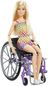 Barbie Fashionista Docka med Rullstol Blond