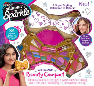 Shimmer n' Sparkle Beauty Compact Sminkset