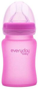 Everyday Baby Nappflaska Glas med Värmeindikator 150ml, Cerise