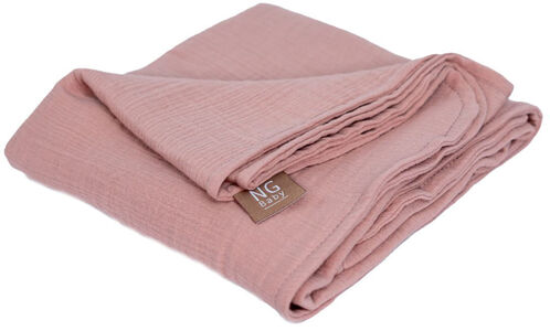 NG Baby Muslinfilt Deluxe, Dusty Rose