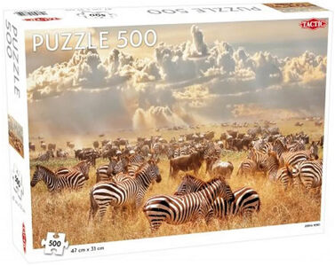 Tactic Pussel Zebra Herd 500 Bitar