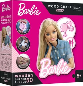 Trefl Wood Craft Junior Barbie Pussel 50 Bitar