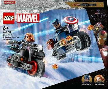 LEGO Super Heroes 76260 Black Widows & Captain Americas Motorcyklar