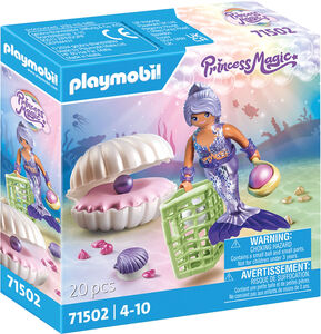 Playmobil 71502 Princess Magic Byggsats Sjöjungfru med Pärlsnäcka