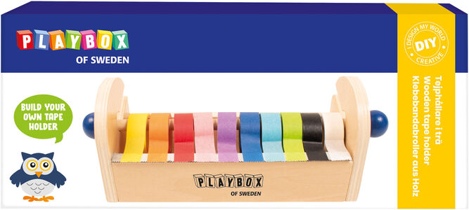 Playbox Tejphållare Av Trä