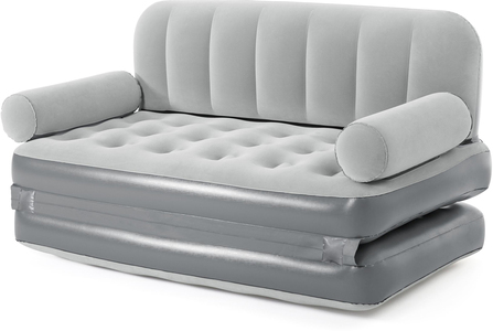 Bestway®  74" x 60" x 25"/1.88m x 1.52m x 64cm Multi-Max 3-in-1 Air Couch with Built-in AC Pump