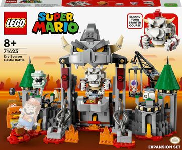 LEGO Super Mario 71423 Dry Bowsers slottsstrid Expansionsset