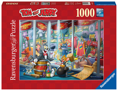 Ravensburger Pussel Tom & Jerry Hall Of Fame 1000 Bitar