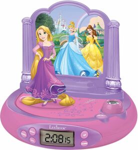 Disney Princess Projektorklocka Med Ljud Rapunzel