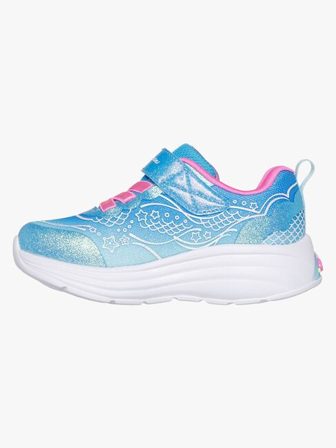 Skechers My Dreamers Lil Mermaid  Blinkande Sneakers, Blue