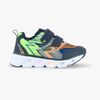 Leaf Skalka Blinkande Sneakers, Navy/Lime