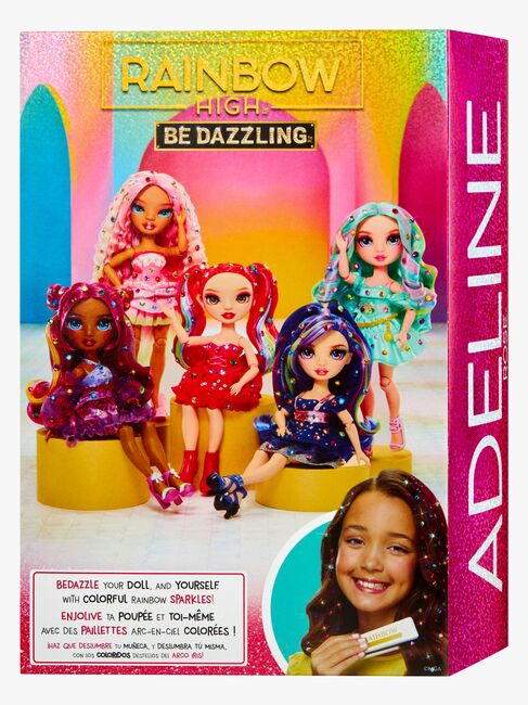 Rainbow High Be Dazzling Adeline Rose Modedocka, Rosa