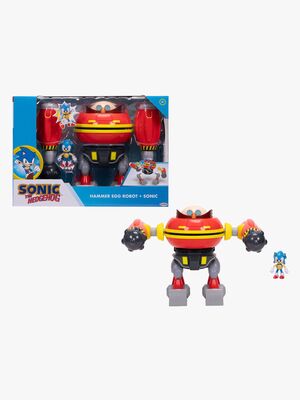 Sonic The Hedgehog Lekset med Egg Hammer Robot