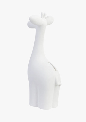 BamBam Giraffe Moneybank, White