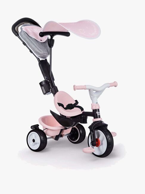 Smoby Trehjuling Baby Driver Plus, Pink
