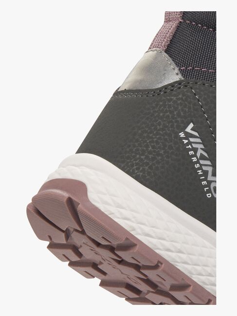 Viking Equip WP 1V Vinterkängor, Charcoal/Dusty Pink