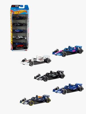 Hot Wheels F1 Bilar Die-Cast 1:64 5-pack