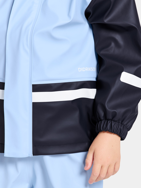 Didriksons Boardman Fodrat Regnställ, Light Sea Blue