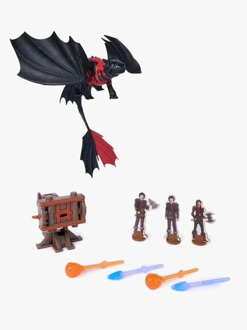 Draktränaren Battle Cannon Med Toothless Lekset