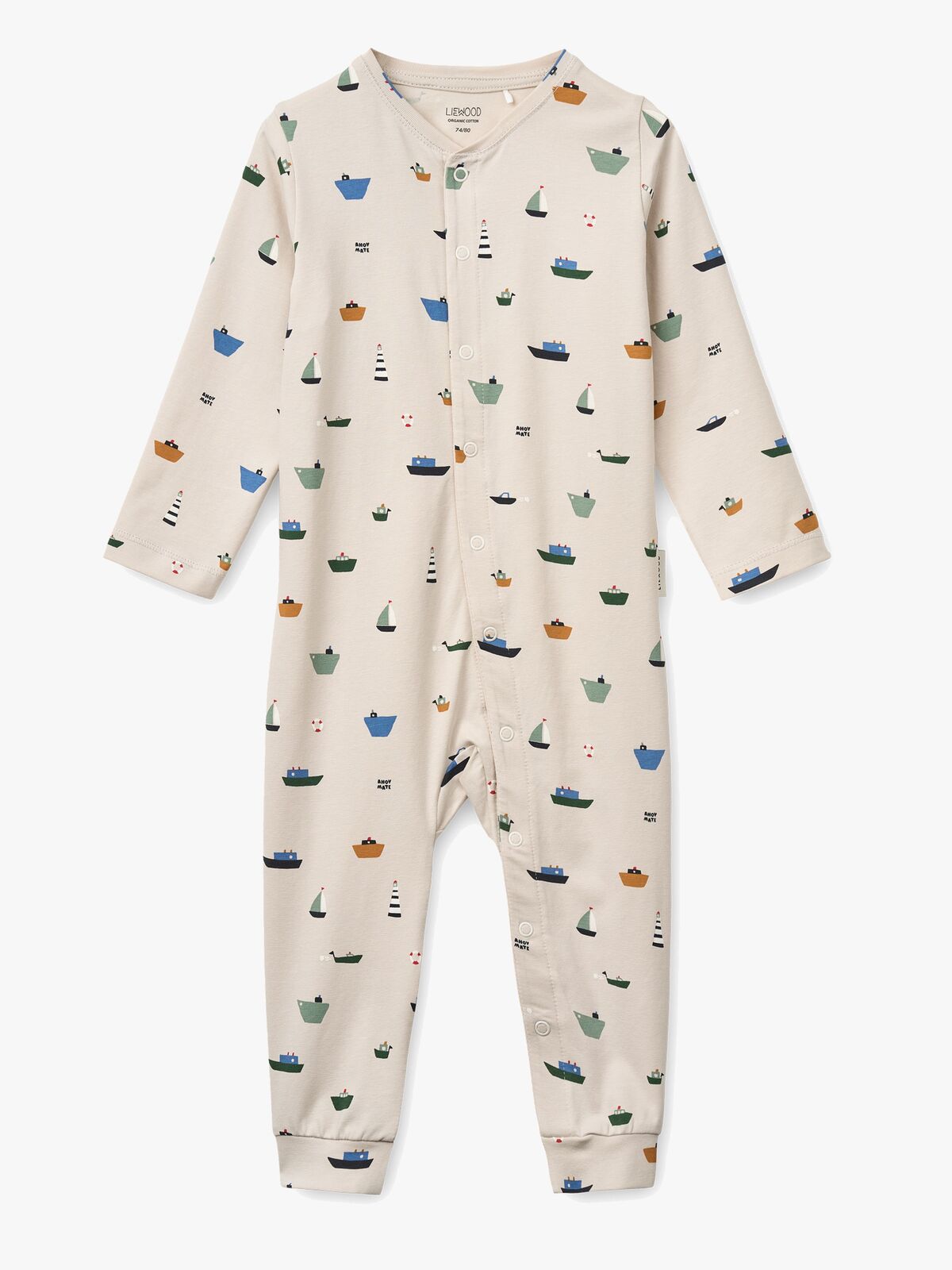 LIEWOOD Birk Pyjamas Jumpsuit, Mini sailing/Sandy