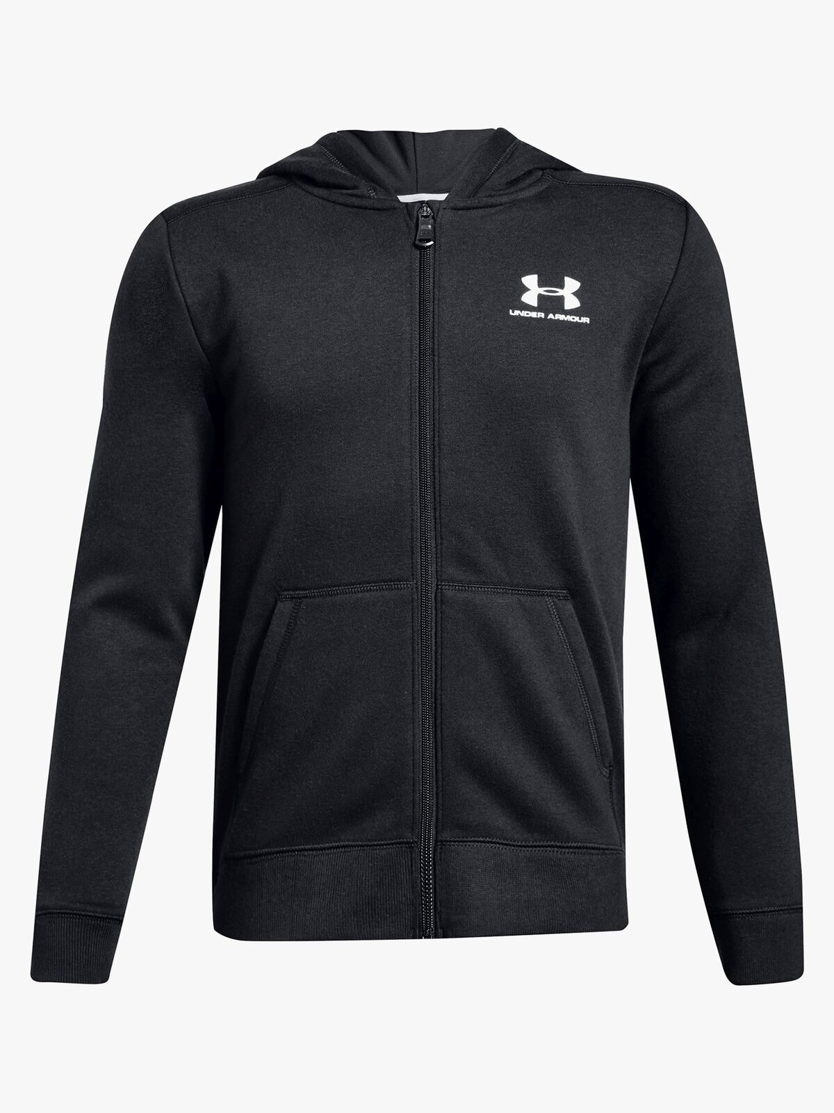 Under Armour Fleece FZ Huvtröja, Black