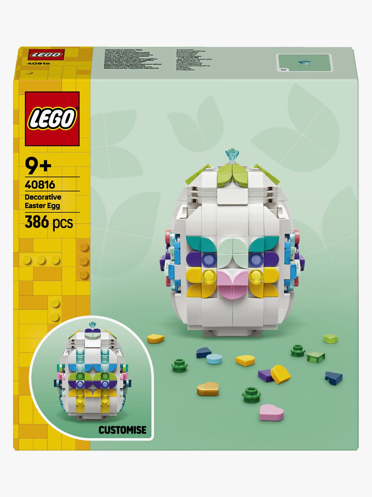 LEGO Iconic 40816 Dekorativt påskägg