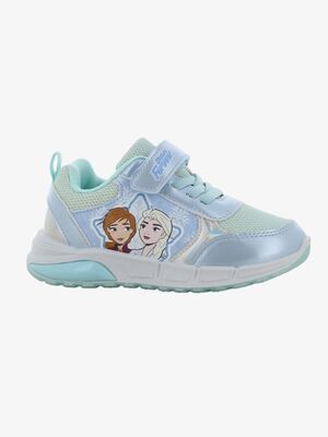 Disney Frozen  Blinkande Sneakers, Blue/Silver