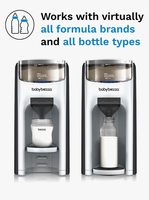 Baby Brezza Formula Pro Advanced Mjölkersättning- och Vällingmaskin, White